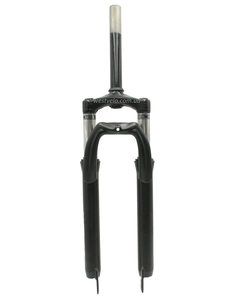 Вилка 26 аморт. безрізьб. CORSO X-WR (516), чорна, disk, шток Ø28.6 L-200mm