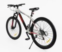 Велосипед 27.5 AL Corso «KORD» KD-18041 алюміній 17", (к-т SHIMANO) біло-чорно-червоний фото westvelo.com