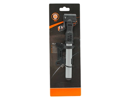 Насос вело BEE pump (М22-03) алюміній з кріпленням чорний (AV/FV) зі шлангом