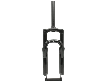 Вилка 20 аморт. безрізьб. Weiyi (318) Ø28.6mm disk. шток L-190mm чорна глянцева