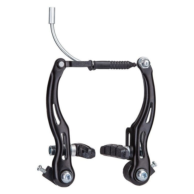 Гальма V-brake (перед + зад) сталеві чорні фото westvelo.com