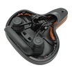 Сідло на демферах AFT-21 SPORT HAPPY сіро-коричневе з ручкою фото westvelo.com