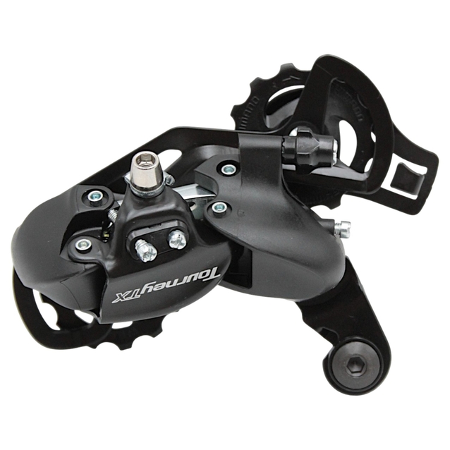 Перекидка задня на болт Shimano Tourney TX (RD-TX800) 7/8S, чорна фото westvelo.com