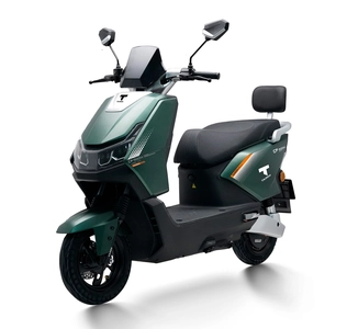 Електроскутер Tairon «CJ» 157084, двигун 1500W, акумулятор 72V 35Ah графеновий, зелений, колеса 10"