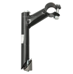 Винос руля мтв сталевий Ø22.2мм. L-150мм. L-75мм. Ø25.4мм. чорний