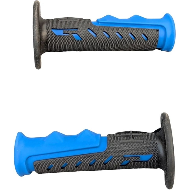 Гріпси гумові чорно-сині з буртиком фото westvelo.com