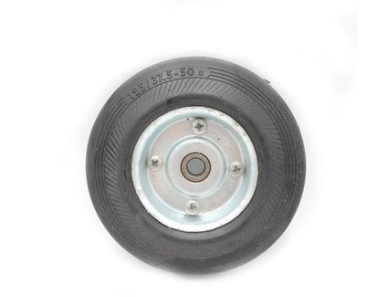 Колесо для візка 125mm (37.5-50) під вісь Ø10mm, широке, на 1 підшипник