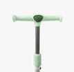 Самокат 2в1 Skyper Q-2330-10 колеса PU Ø125mm/40mm зі світлом, зелений, озвучування та підсвічування платформи, кермо складне фото westvelo.com