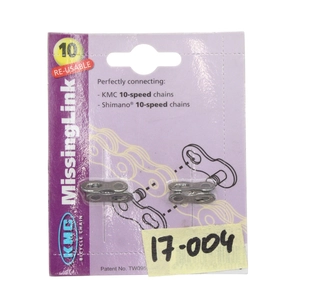 Замок ланцюга спорт. 10s ( блістер 2шт ) KMC нікель (Тайвань)