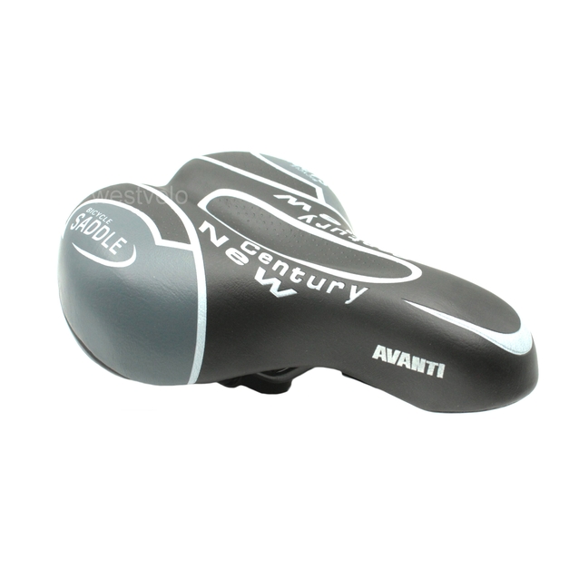Сідло мтв AVANTI № A-17 CENTURY NEW чорно-сіре фото westvelo.com