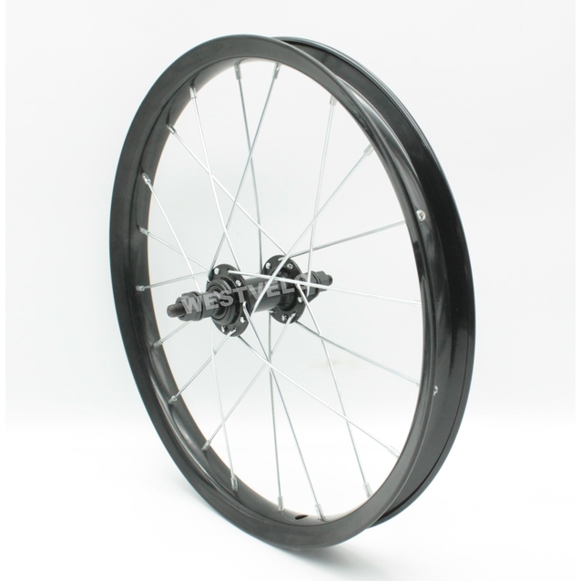 Колесо 16 перед обід чорний фото westvelo.com