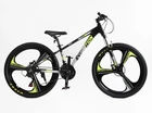 Велосипед 26 AL Corso «EVOLUTION» EV-26470 алюміній 13", (к-т SHIMANO) чорно-сіро-жовтий фото westvelo.com