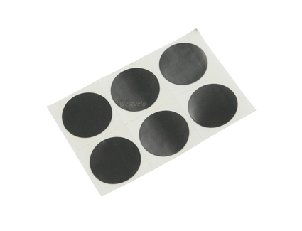 Латки самоклейки 40*40mm круглі (6шт)