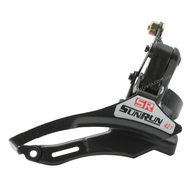 Перекидка передня тяга низ (Ø31.8мм) SUNRUN (QD 35) фото westvelo.com