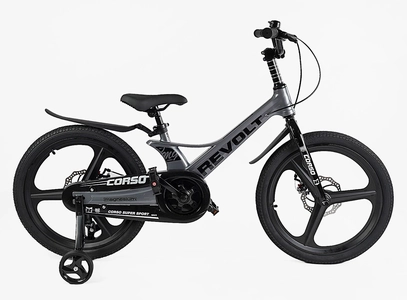 Дитячий велосипед 20 MG Corso «REVOLT» MG-20922 магнієва рама, графітовий
