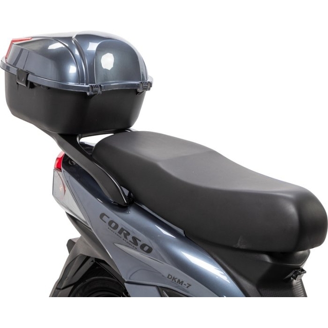 Електроскутер Corso «ATMOS» TS-731147, двигун 2000W, акумулятор 72V/35Ah графеновий, сірий, колеса 10" + 1 ящик. акум фото westvelo.com