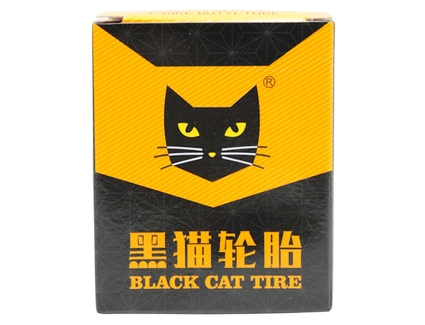 Камера 16 кривий ніпель (2.125) BLACK CAT (CR202) для електровелосипеда E-bike