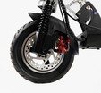 Електросамокат Best Scooter BS-10588 двигун 800W, акумулятор літієвий 48V13Ah з сидінням, колеса надувні 10, чорно-червоний фото westvelo.com