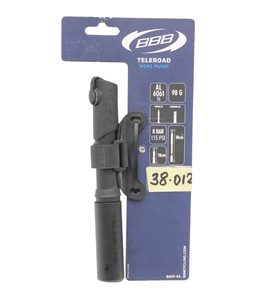 Насос вело BBB BMP-45 "TeleRoad" телескопічний 18cm. чорний (AV/FV)