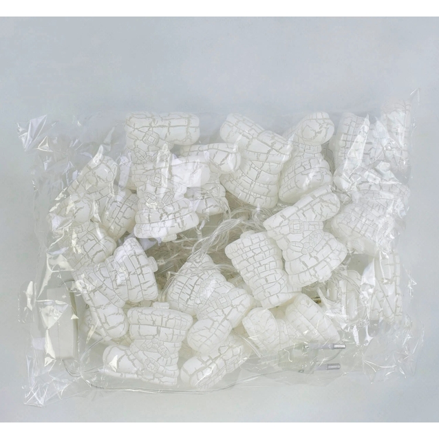 Гірлянда світлодіодна 5 м, 20 лампочок, «Чобіток» мультиколор, від мережі 220V (С 31307) фото westvelo.com