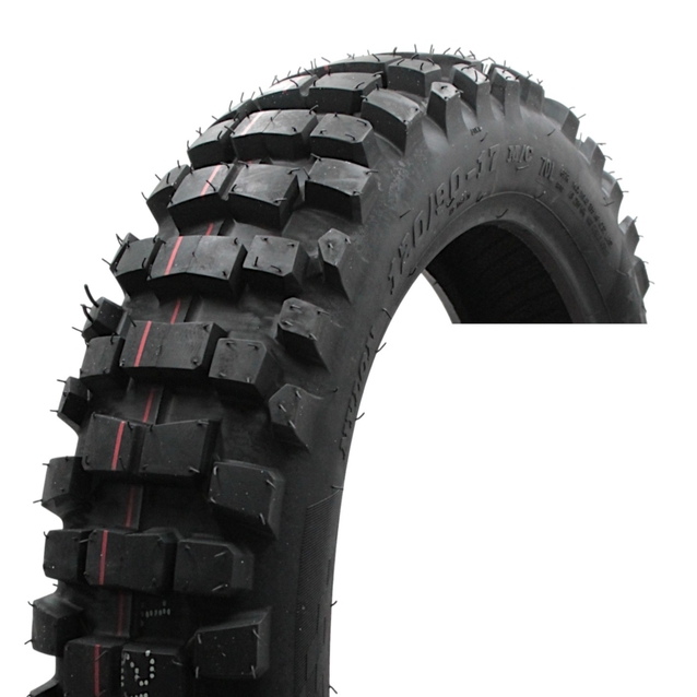 Покришка "17" 120/90-17 Б/К PERFECT (PF-399/440) шип-кросс TL фото westvelo.com