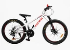 Велосипед 24 ST Corso «PATROL» PL-24614 сталь 11", (к-т SunRun) білий фото westvelo.com