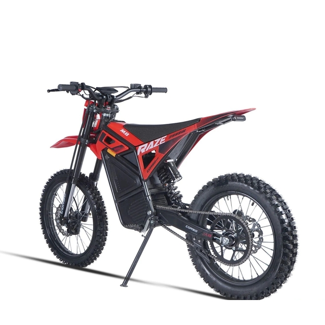 Електродіртбайк Corso «RAZE M8» GT-77080 двигун 2999W, акумулятор 72V 35Ah літієвий, чорно-червоний, колеса 19/17 " фото westvelo.com