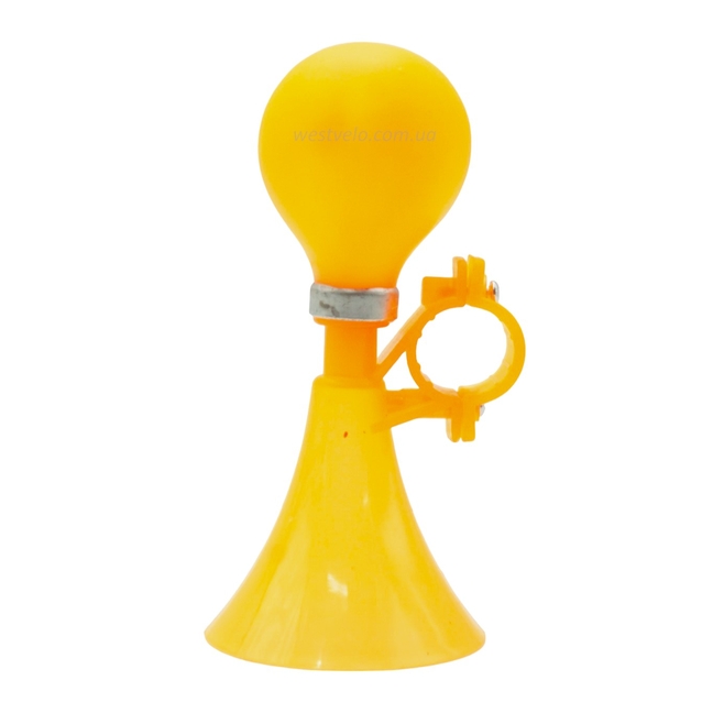 Сигнал-клаксон дитячий пластик помаранчевий фото westvelo.com