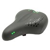 Сідло на демпферах AVANTI № A-1, чорне + мигалка на батарейках фото westvelo.com