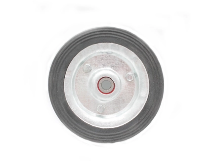 Колесо для візка 125mm, під вісь Ø10mm, вузьке, на 1 підшипник