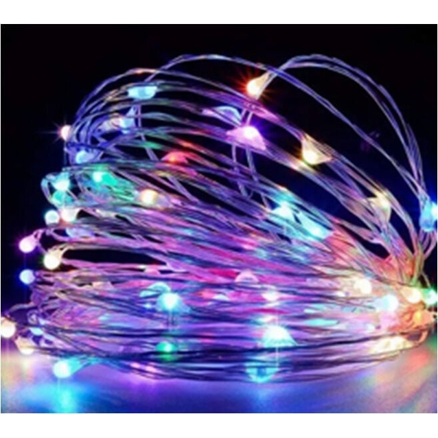 Гірлянда світлодіодна 20 м, жовте світло, від USB, 8 режимів, в коробці (C 61486-50 W ) фото westvelo.com