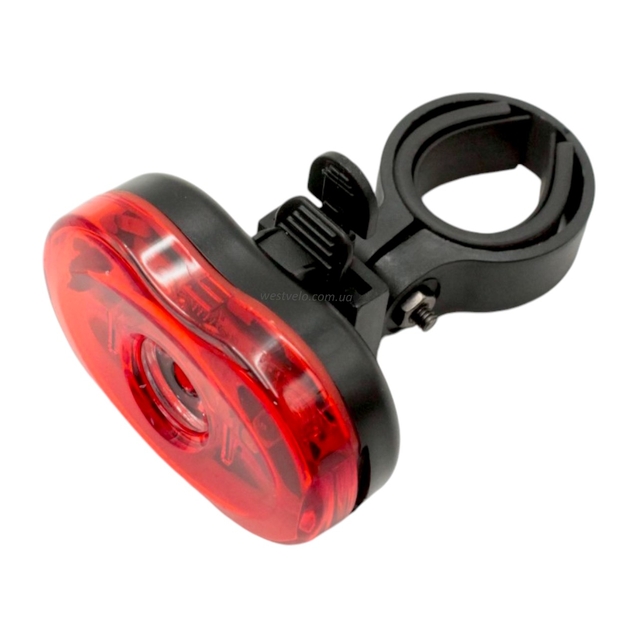 Мигалка на батарейках зад. JING YI, JY-006 фото westvelo.com