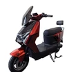 Електроскутер Corso «DEXTER» BT-025418, двигун 2000W, акумулятор  72V 35Ah графеновий, чорно-червоний, колеса 10" + 1 ящик. акум фото westvelo.com