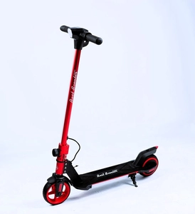 Електросамокат Best Scooter JN-38895 двигун 150W, акумулятор літієвий 21.6V2.5Ah, червоний, колеса 6,5"