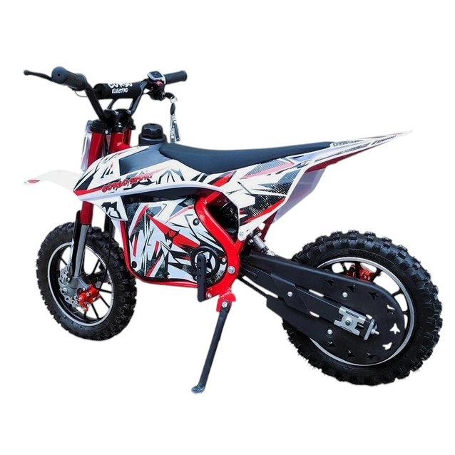 Електропітбайк Corso SE-961158 двигун 1000W, акумулятор 48V12Ah свинцево-кислотний, червоний, колеса 14" фото westvelo.com