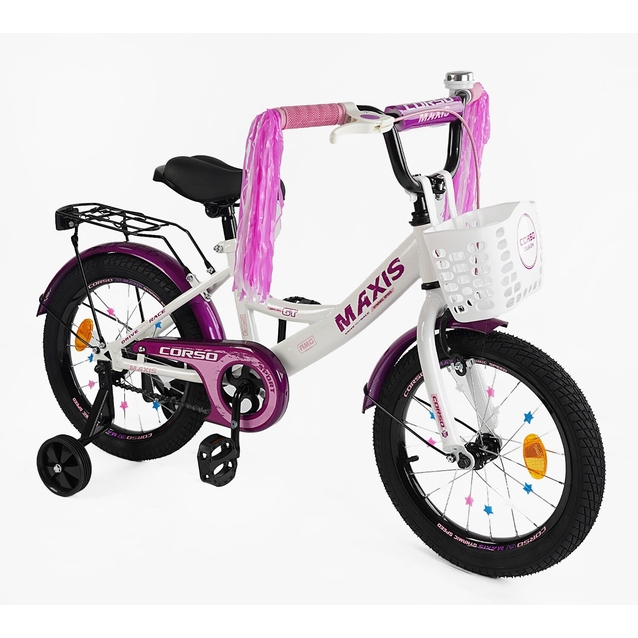 Дитячий велосипед 16 ST Corso «MAXIS» CL-16790 білий фото westvelo.com