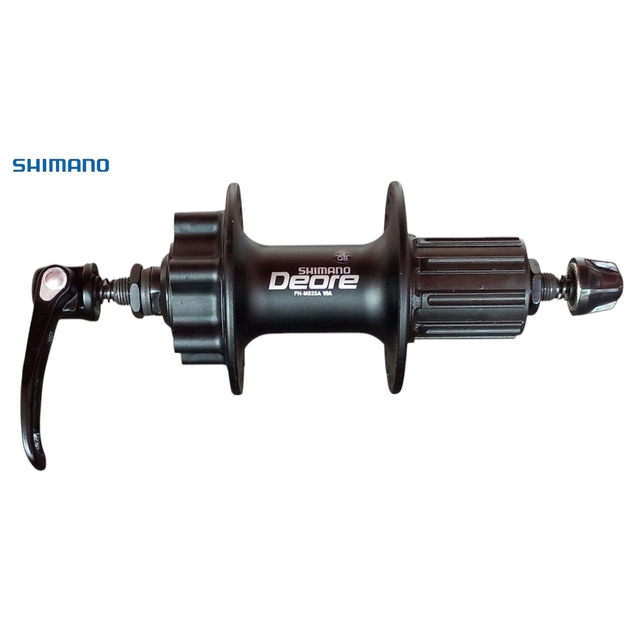 Втулка мтв задня, SHIMANO DEORE (FH-M525A) касета 8-10S, диск. гальма 6 болтів, з ексцентриком фото westvelo.com