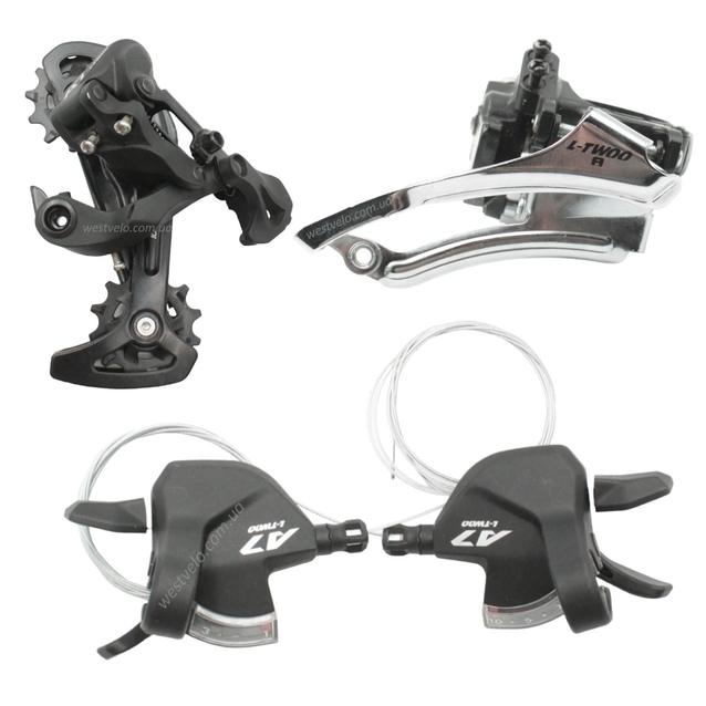 Групсет 3+10 шв. LTWOO А7 (монетки+передній перемикач+задній перемикач) фото westvelo.com