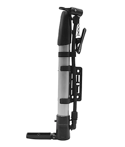 Насос вело MINI (NAITE) алюміній з кріпленням, сірий