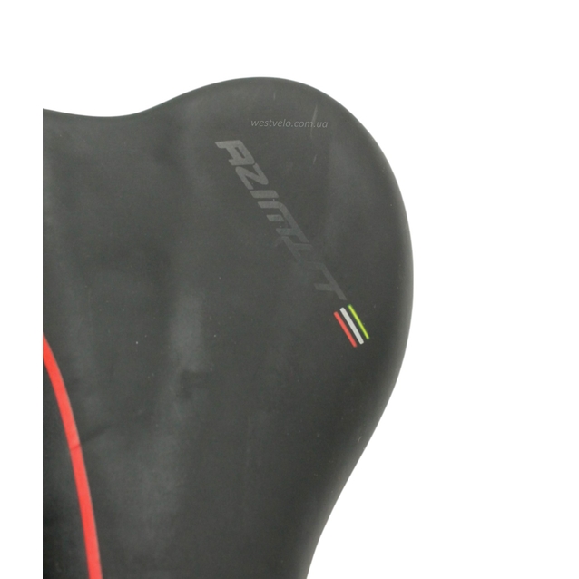 Сідло мтв AZIMUT чорне матово-глянцеве фото westvelo.com