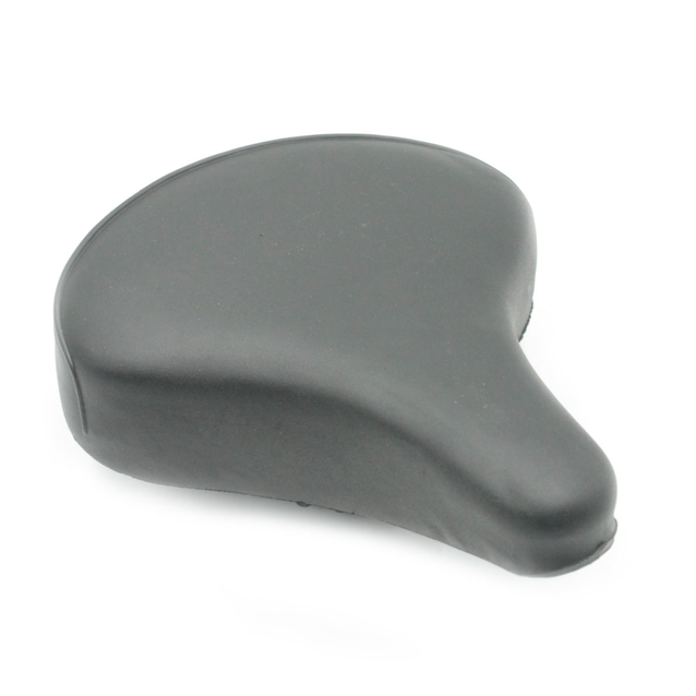 Сідло на пружинах CROSSRIDE № 013, чорне з буртиком фото westvelo.com