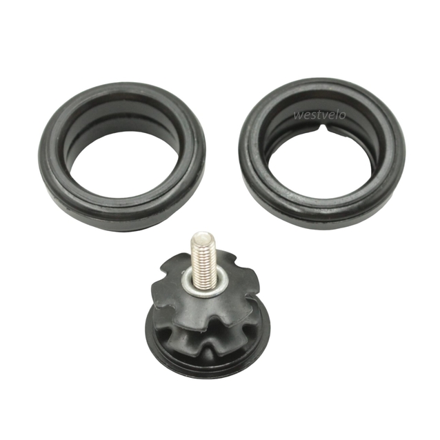 Рульовий набір мтв безрізьбовий AZIMUT Ø28.6 (1-1/8") віночки з пелюстками фото westvelo.com