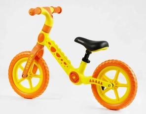 Велобіг 12 Corso, колеса - EVA (піна), нейлонова рама CS-12496 помаранчево-жовтий