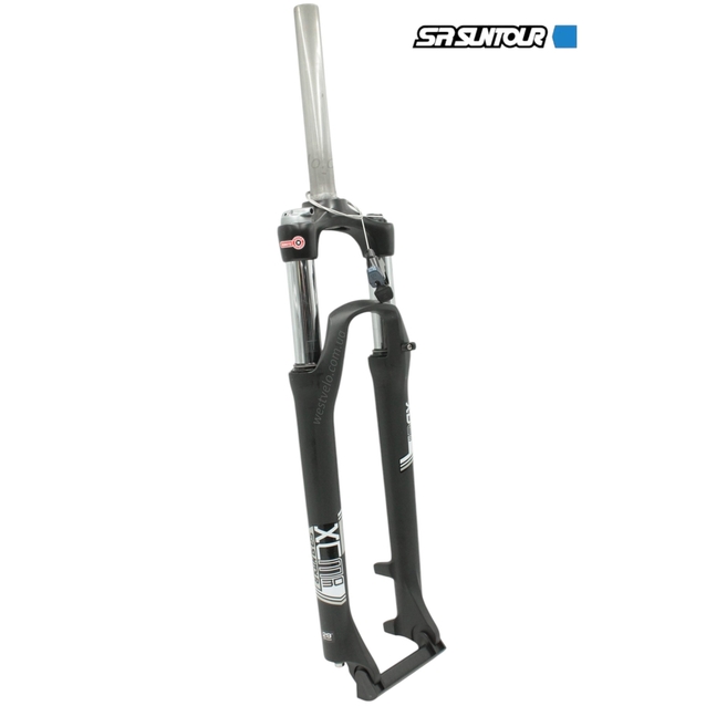 Вилка 29 аморт. безрізьб. SR SUNTOUR (xcm30) Ø28.6mm AL локаут disk+монет.lockout, шток L-215mm фото westvelo.com