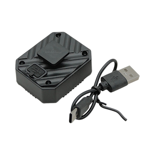 Мигалка usb зад. DX-101, Type-C, LED червоно-синя, 3 режими фото westvelo.com