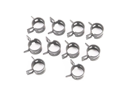 Хомут самозатискний Ø12мм, чорний, (10шт)