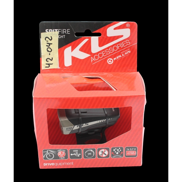 Ліхтар usb перед KLS Spitfire (170 lm), кр-ння силікон фото westvelo.com