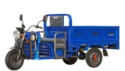 Трицикл РОЗІБРАНИЙ вантажний Corso «TRUCK PLUS» CR-120778, двигун 1500W, акумулятор 72V 58Ah графеновий, синій, 6 МІСЦЬ+2ящик.акум, колеса 12" фото westvelo.com