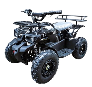 Електроквадроцикл Corso з захистом, RS-420890 двигун 1000W, акумулятор 48V12Ah свинцево-кислотний, чорний