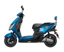 Електроскутер Yadea «T5L» 0028, двигун 1500W, акумулятор 72V 30Ah літій-залізо-фосфатний, синій, колеса 10" фото westvelo.com